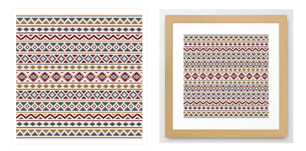 aztec essence II print